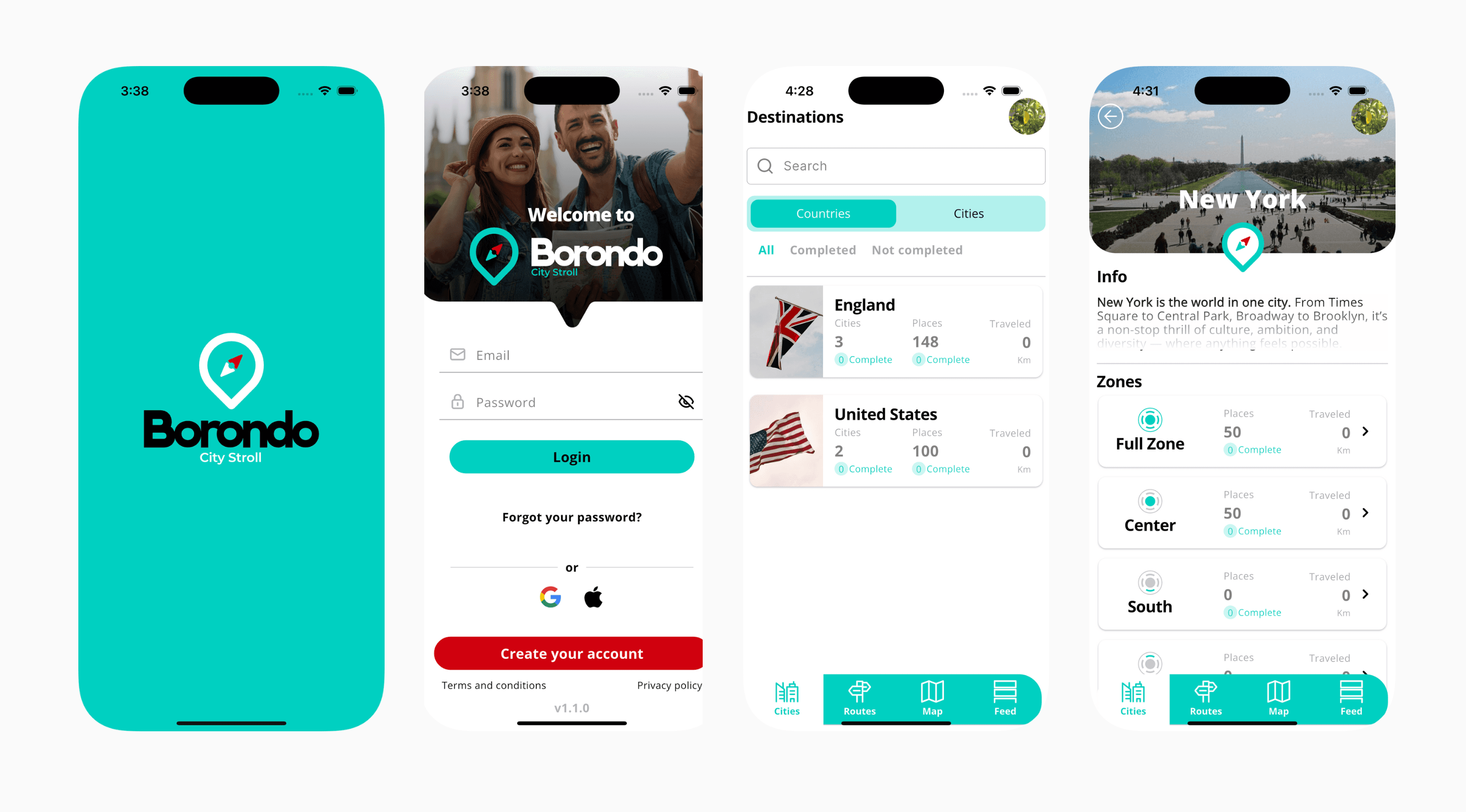 Borondo project interface